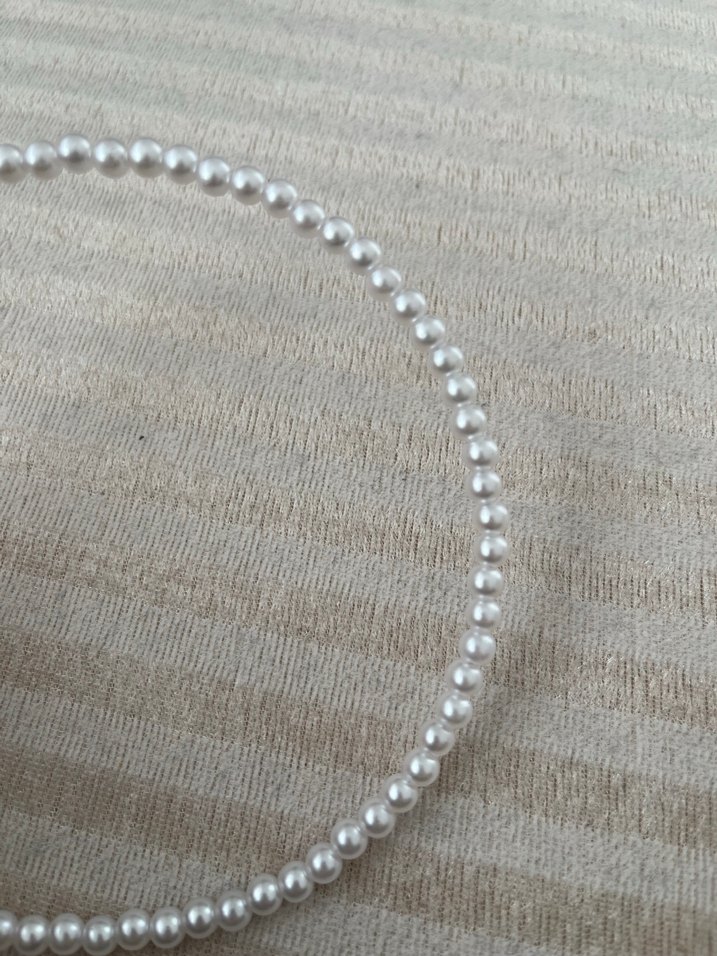 İnci Boncuklu Kadın taç - Görsel 2