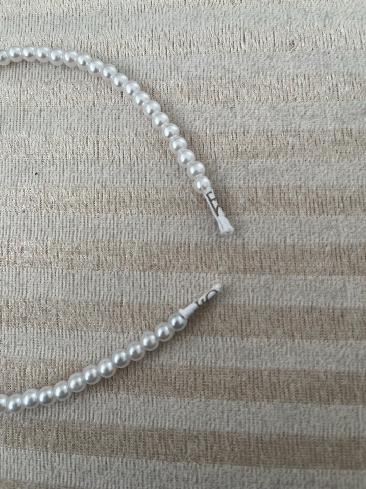 İnci Boncuklu Kadın taç - Görsel 3