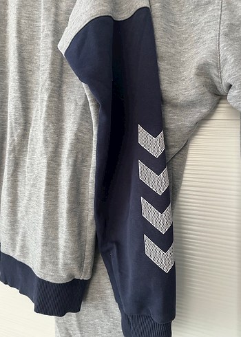 Hummel Gri Erkek Eşofman Takımı - Görsel 11