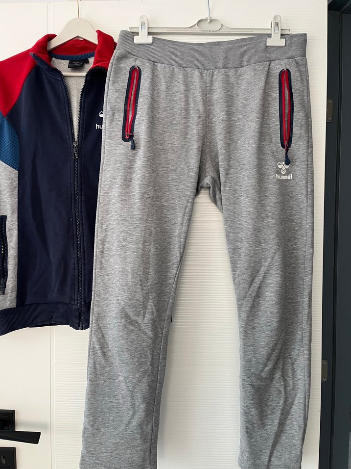 Hummel Gri Erkek Eşofman Takımı - Görsel 3