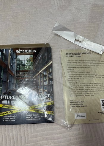 Kütüphanede Cinayet dedektif oyunu - Görsel 3