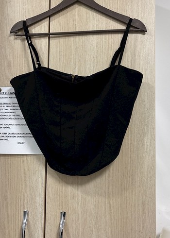 Siyah İnce Askılı Kadın Büstiyer - Görsel 3