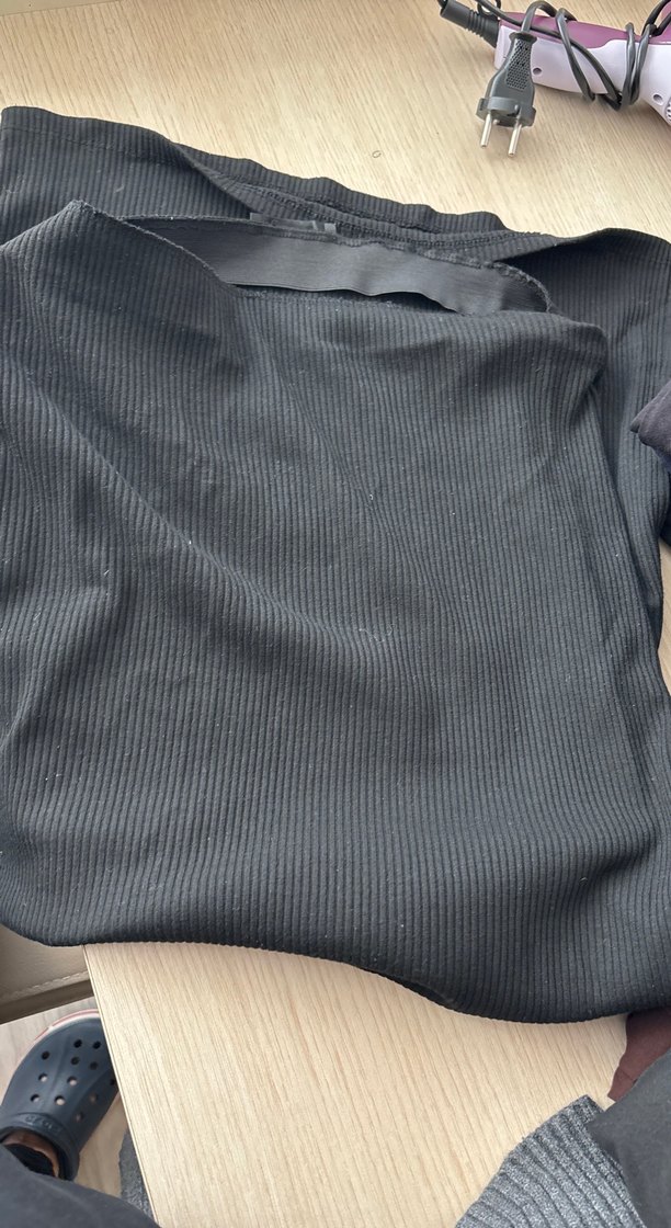 Siyah Midi Etek, Pilili, Fit Kesim - Görsel 2