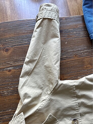 7 Yaş Beden camel Renk Trench ceket