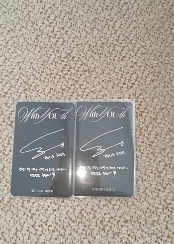  wiht You th chaeyoung set