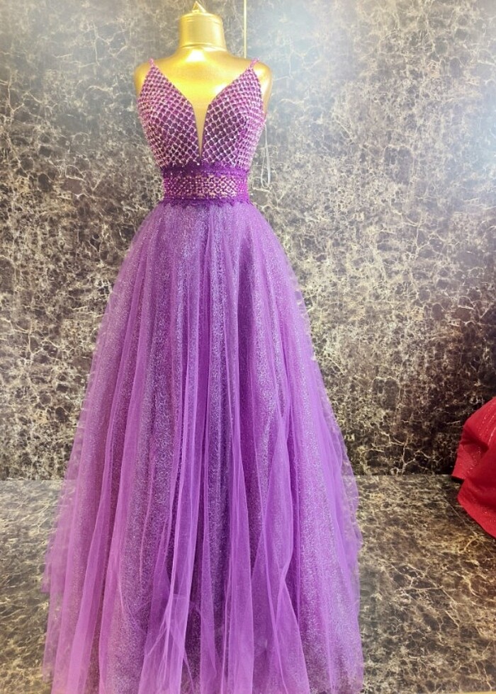 Uzun abiye  - Görsel 2