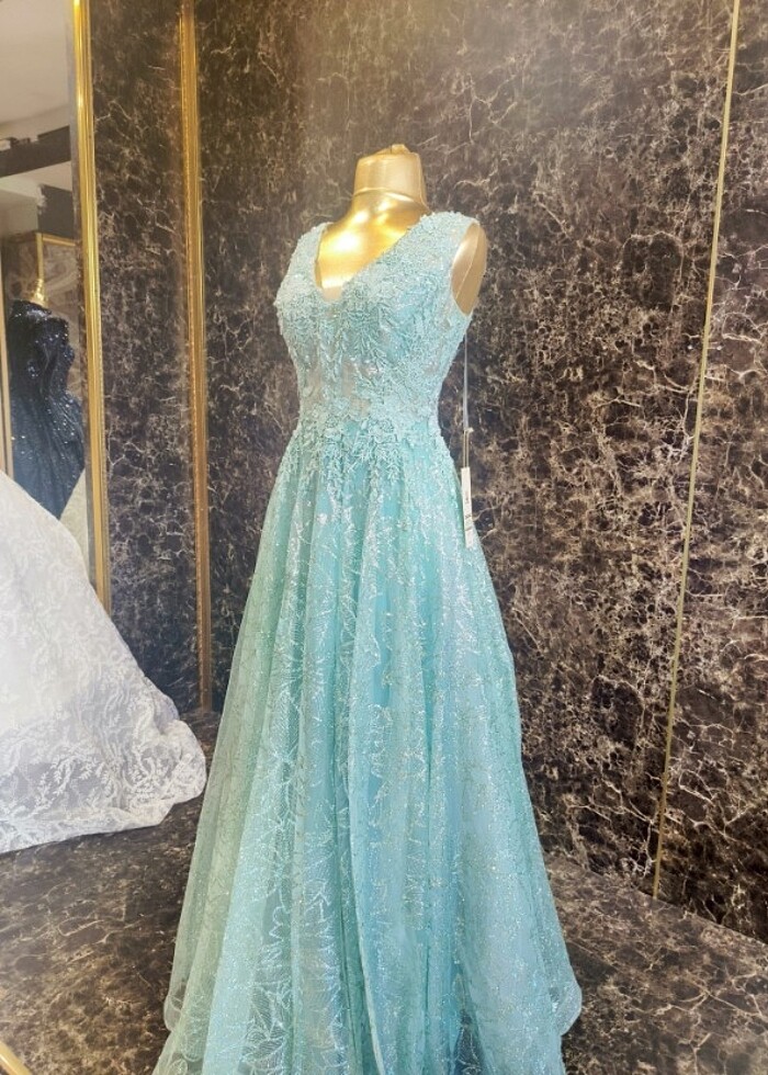 Uzun abiye  - Görsel 3