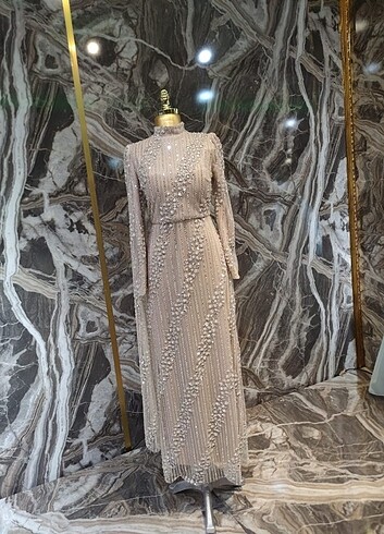 Pelerin kol abiye  - Görsel 3