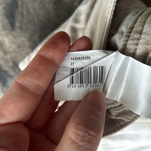 27 Beden Mavi Jeans Bej Şort