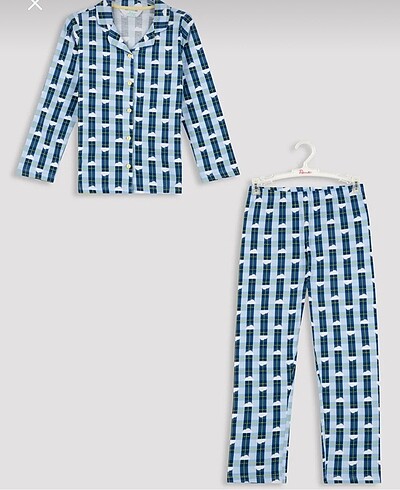 4 Yaş Beden çeşitli Renk İkili penti pijama seti