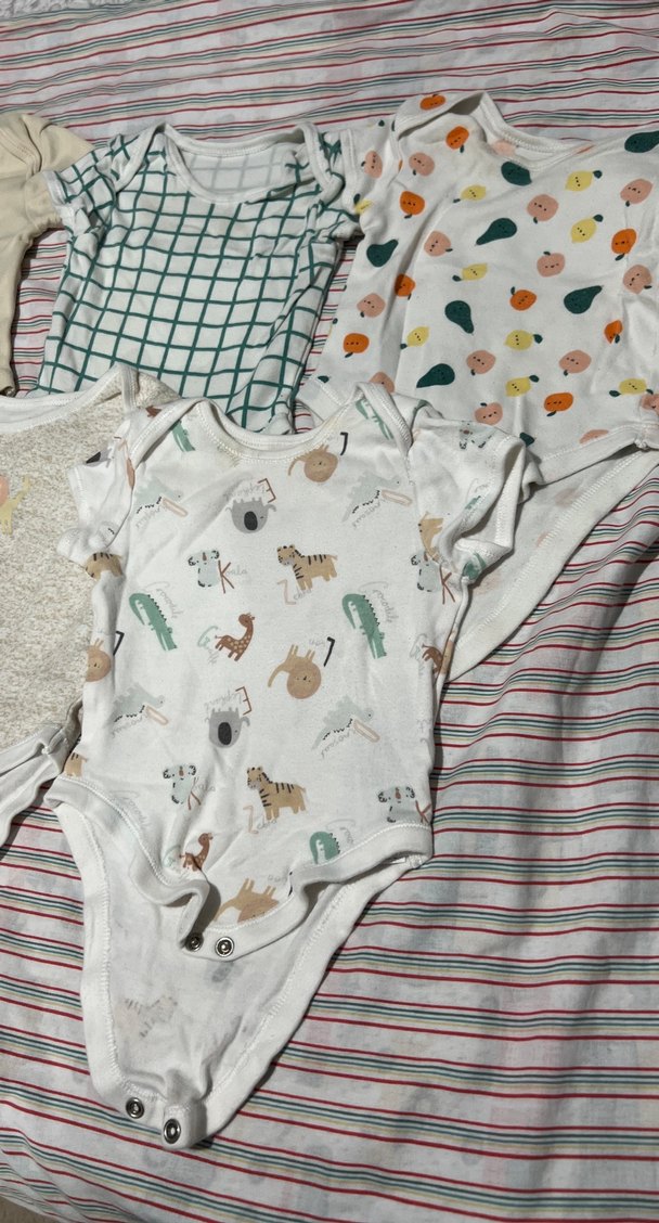 Kısa Kollu Bebek Çıtçıtlı Body - Görsel 2