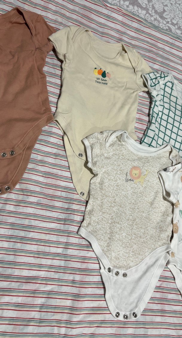 Kısa Kollu Bebek Çıtçıtlı Body - Görsel 3