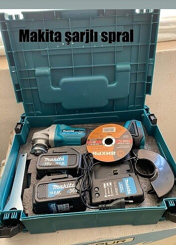 ŞARJLI SPİRAL DEVİR AYARLİ ÇİFT BATARYA 