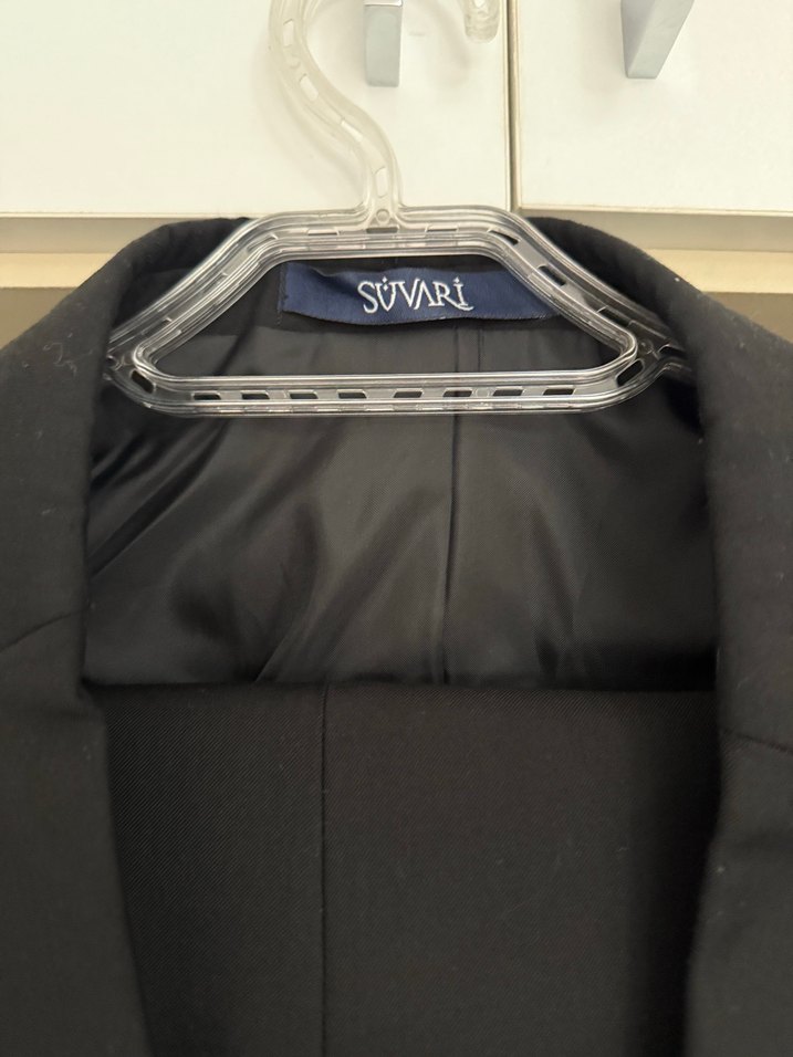 Siyah Erkek Ofis Takım Elbise - Görsel 2