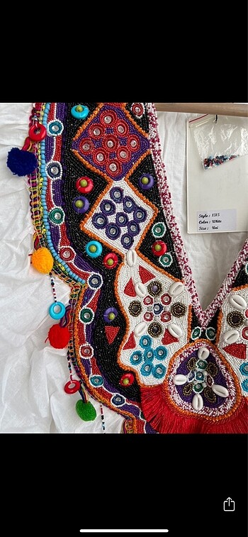 Diğer El işçiliği ithal plaj elbisesi