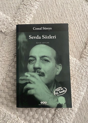 Cemal Süreya - Sevda Sözleri Şiir Kitabı - Görsel 2