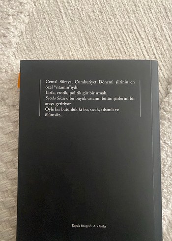 Cemal Süreya - Sevda Sözleri Şiir Kitabı - Görsel 8