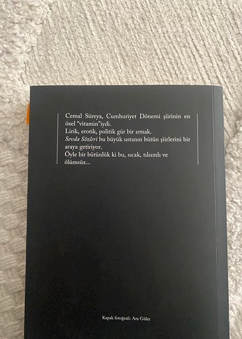Cemal Süreya - Sevda Sözleri Şiir Kitabı - Görsel 9