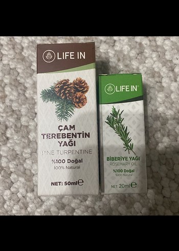 Çam Terabentin Yağı ve Biberiye Yağı 30 ml - Görsel 2