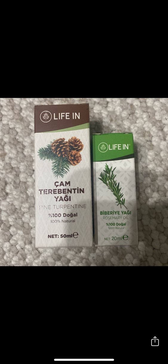 Çam Terabentin Yağı ve Biberiye Yağı 30 ml - Görsel 2