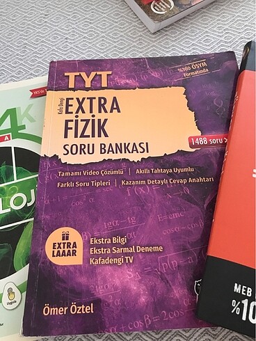  1 tanesi bi kaç sayfa çözüldü diğerleri hiç kullanılmamış