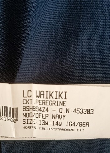 Keten ceket 12 , 13 yaş için uygundur. Mezuniyet programında bir - Görsel 3