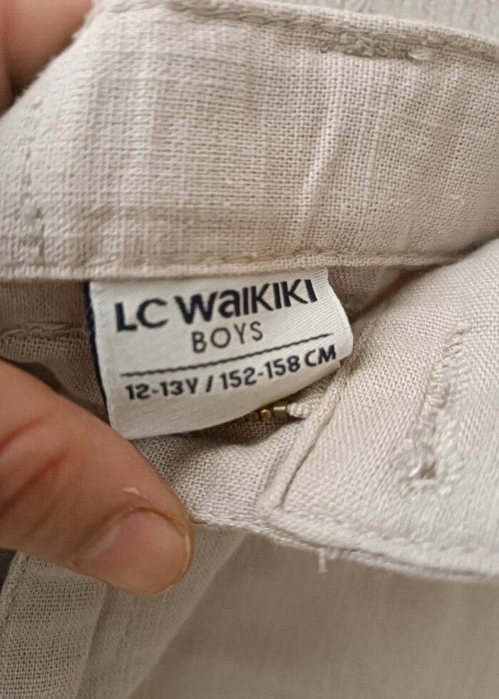 Keten pantolon - Görsel 2