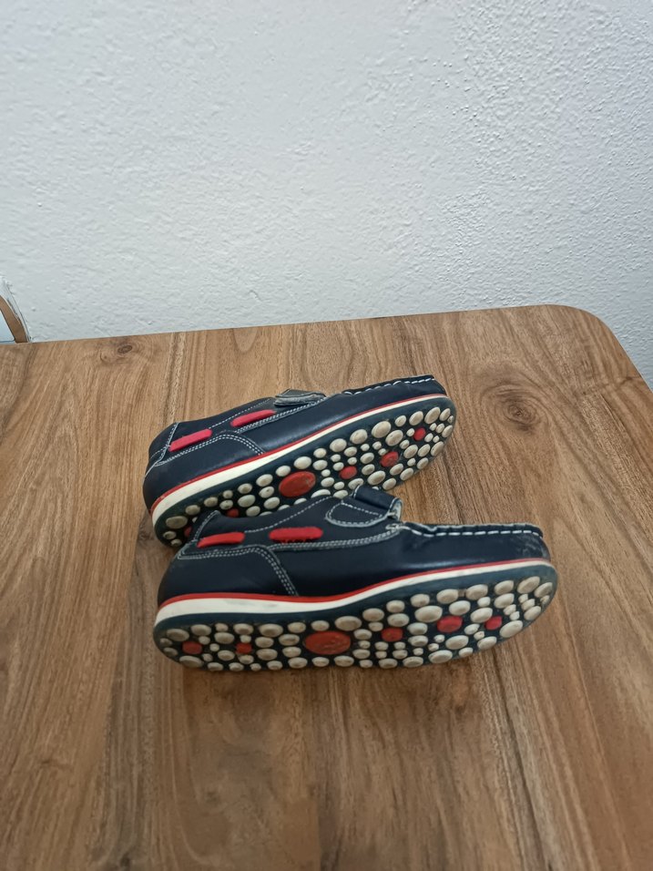 Erkek Çocuk Koyu Mavi Tokalı Özel Ayakkabı - Görsel 3