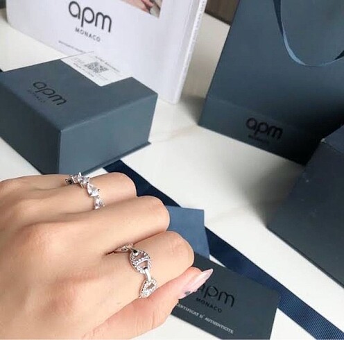 Beymen APM Monaco Mailke Marine Yüzük