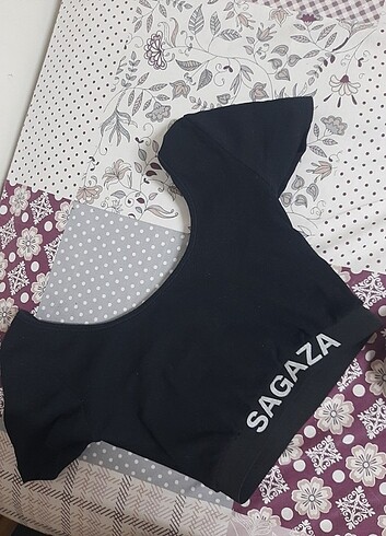 Sagaza Toparlayıcı Siyah Crop