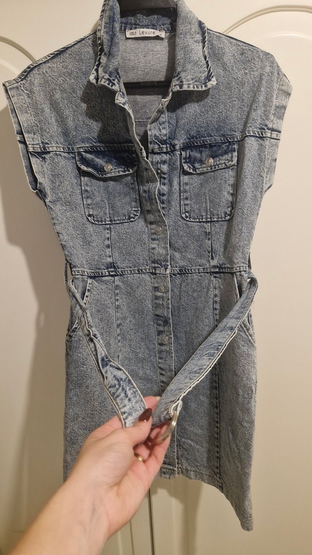 Jean elbise - Görsel 2