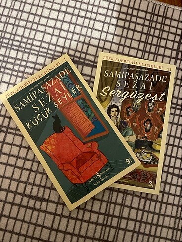Samipaşazade Sezai-Küçük Şeyler-Sergüzeşt Set