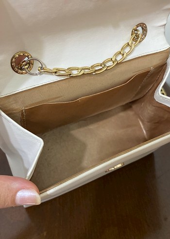 Beyaz kol Çanta - Görsel 3