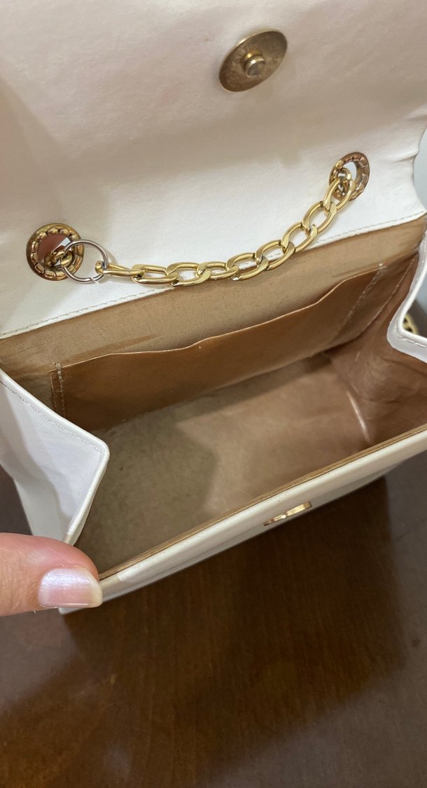 Beyaz kol Çanta - Görsel 3