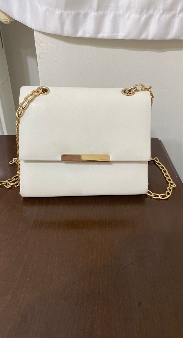 Beyaz kol Çanta - Görsel 2