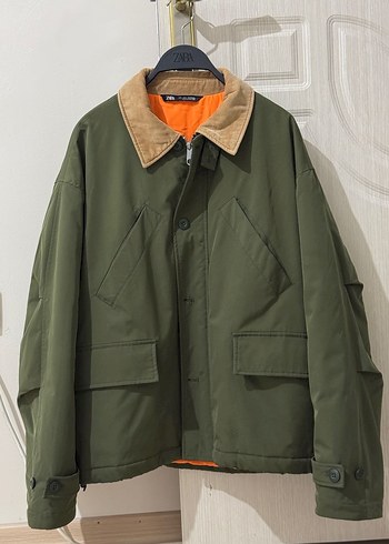 Orijinal Barbour Model Zara Haki Ceket