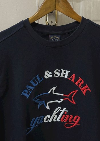 Paul & Shark Erkek Mavi Sweatshirt - Görsel 2