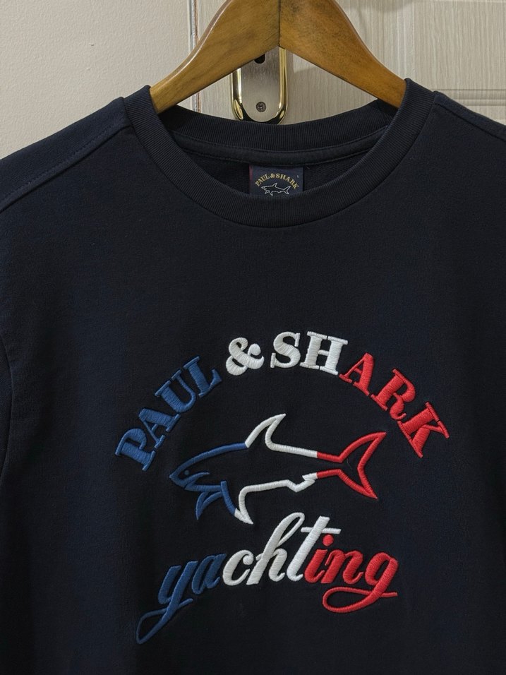 Paul & Shark Erkek Mavi Sweatshirt - Görsel 2