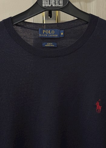 Siyah Polo Erkek Triko Kazak - Görsel 4