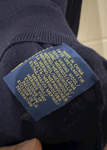 Siyah Polo Erkek Triko Kazak - Görsel 7