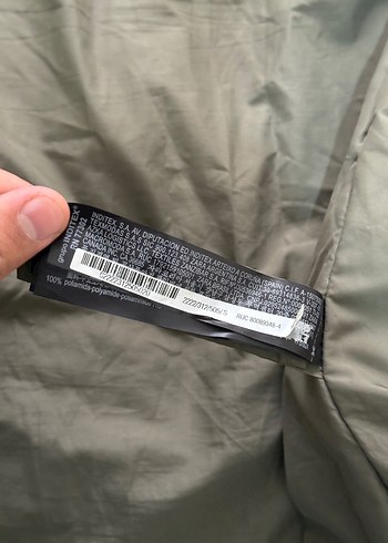 Kürk Detaylı Haki Erkek Mont - Görsel 7