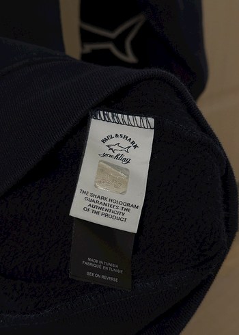 Orijinal Paul & Shark organik pamuk sweatshirt. - Görsel 7