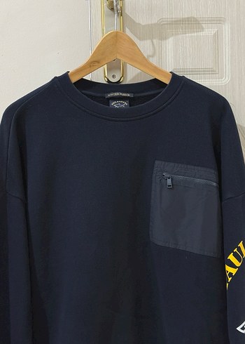 Orijinal Paul & Shark organik pamuk sweatshirt. - Görsel 3