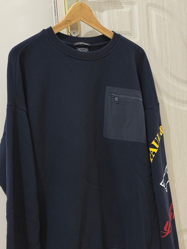 Orijinal Paul & Shark organik pamuk sweatshirt. - Görsel 2