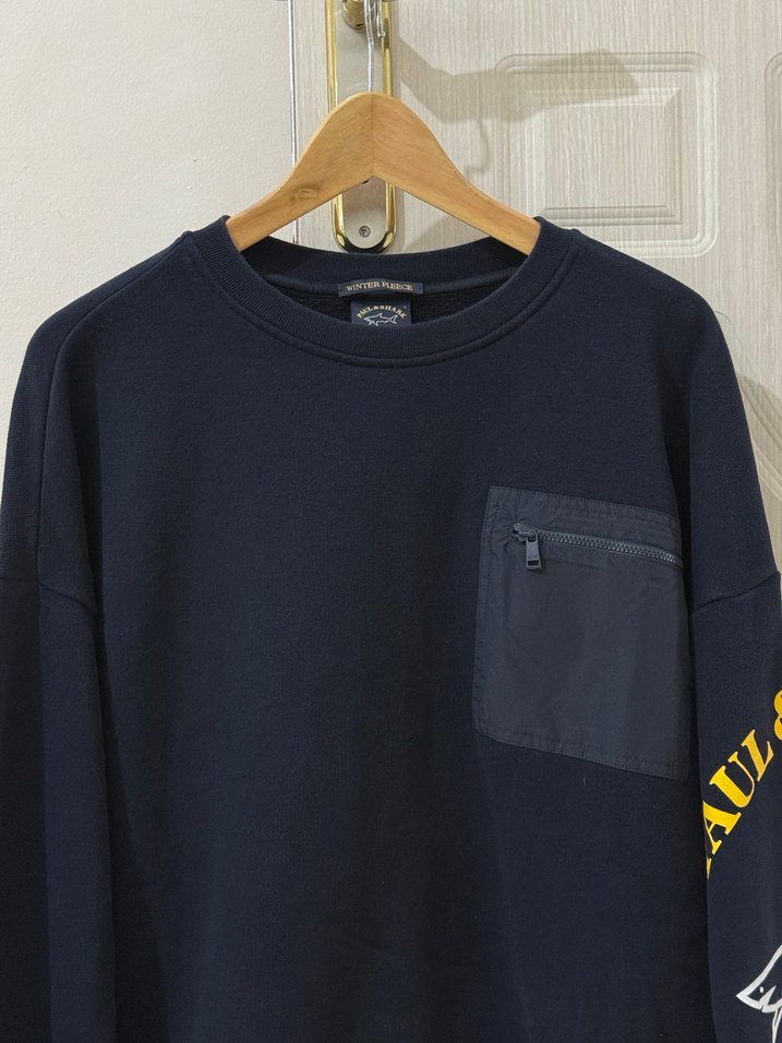 Orijinal Paul & Shark organik pamuk sweatshirt. - Görsel 3