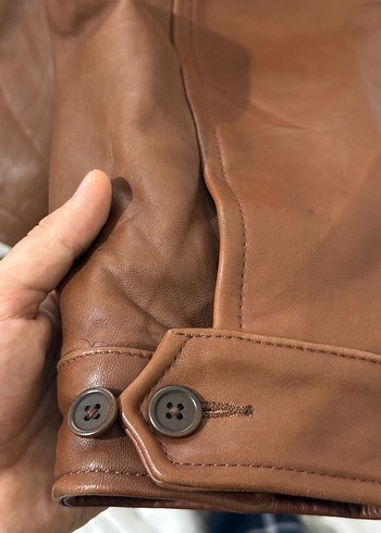 Orijinal Nautica Hakiki Deri Ceket - Görsel 6