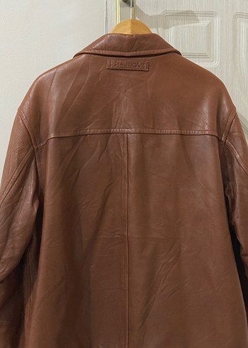 Orijinal Nautica Hakiki Deri Ceket - Görsel 3