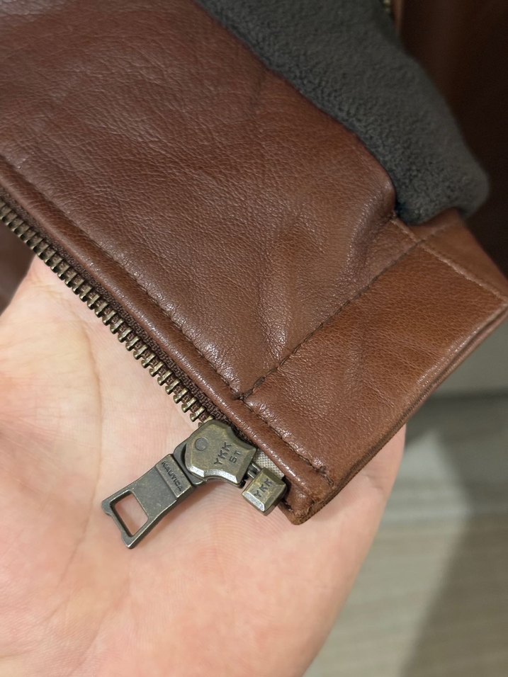 Orijinal Nautica Hakiki Deri Ceket - Görsel 5