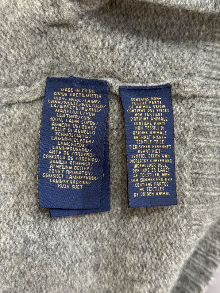 Orijinal Ralph Lauren %100 lambswool ( %100 yün ) hırka. — görsel 7/9