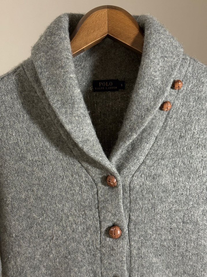 Orijinal Ralph Lauren %100 lambswool ( %100 yün ) hırka. — görsel 3/9
